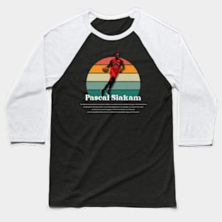 Pascal Siakam Vintage V1 Baseball T-Shirt